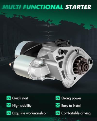 Image of SCITOO Starters Compatible for Nissan Frontier Pickup /Xterra 2005-2015 Pathfinder 2005-2012 4.0L for Suzuki Equator 2009-2012 4.0L SMT0260