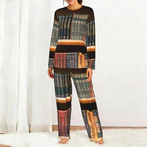Pyjama bibliothèque élastique anti serrage vêtement de nuit - 3