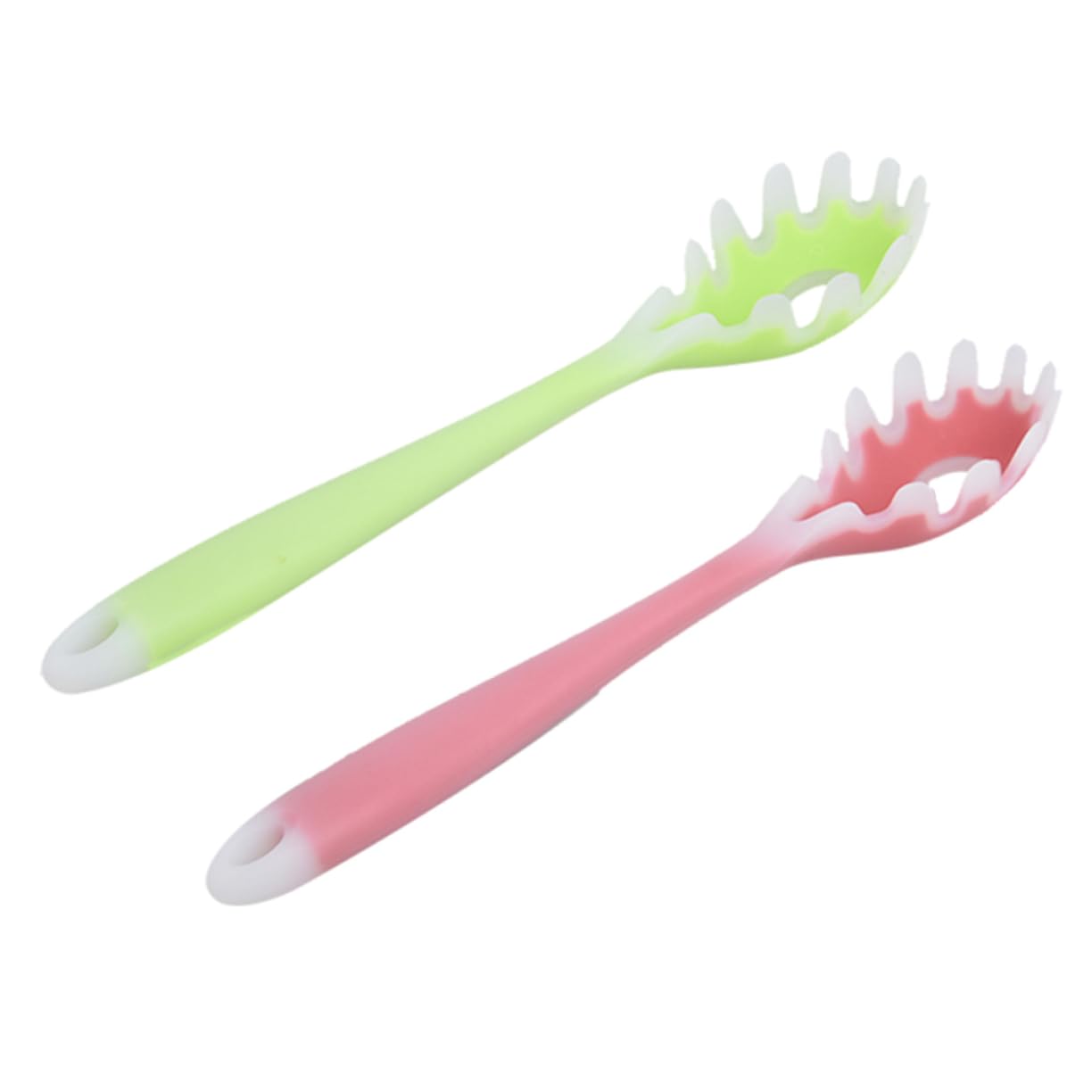 Cuchara de silicona para espagueti y fideos, ideal para tus cenas italianas en casa