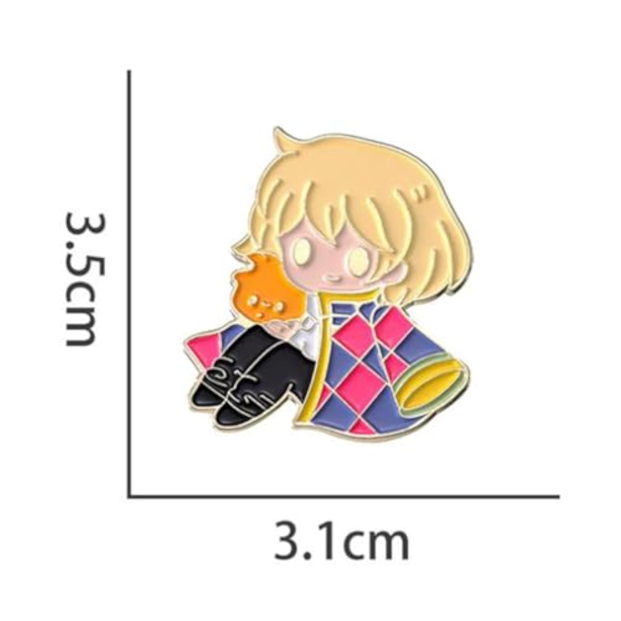 Cartoon Anime Character Enamel Brooch, Gift for Lovers