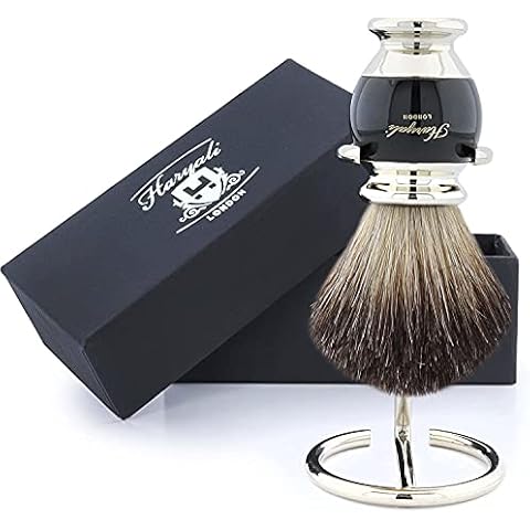 Brocha de afeitar Haryali Sophist Collection de pelo de tejón Cover