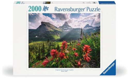 Ravensburger - Puzzle 2000 pièces - Pristine Mountains