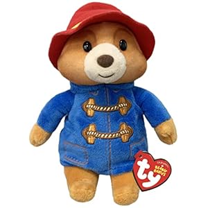 Ty Paddington Bear Beanie Boos Regular | Beanie Baby Soft Plush Toy | Collectible Cuddly Stuffed Teddy