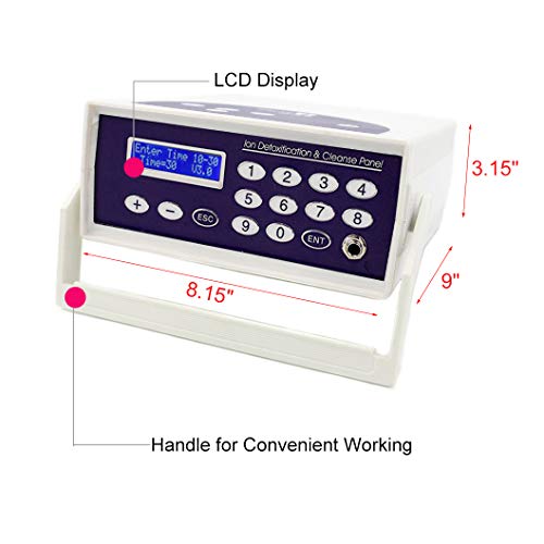 Máquina profesional de desintoxicación iónica para pies con pantalla LCD miniatura 2