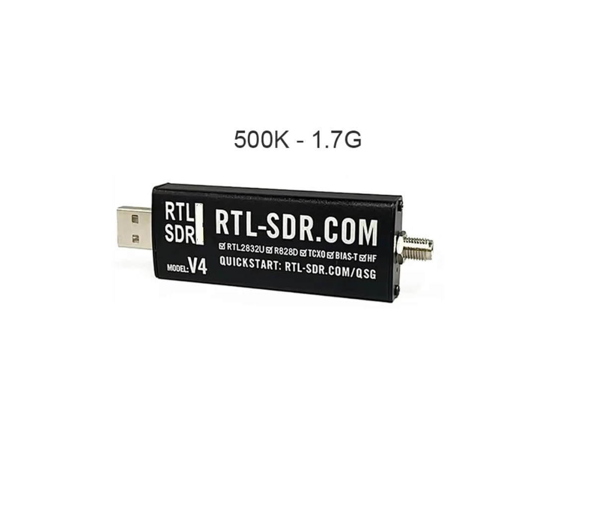 SDR-V4 RTL SDR V4 R828D RTL2832U 1PPM TCXO SMA RTLSDR Receptor De Radio Definido Por Software