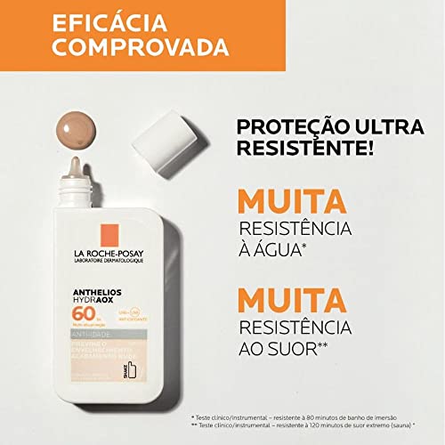 Anti idade Protetor Hydraox fps 60 com cor acabamento Nude