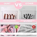 3 Pack Microfiber Hair Towel Wrap for Women, Fast Drying Hair Turban with Button, Anti-Frizz Large Hair Towel for All Hair Styles, Soft & Absorbent Hair Drying Towel - Image 3