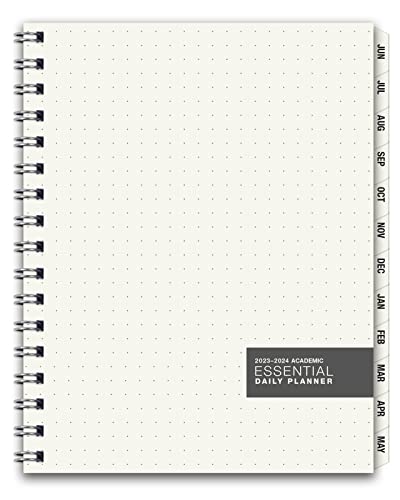 Global Printed Products Essential 7X9 Monthly & Weekly 2023-2024 Planner - (7" X 9" - June 2023 Through July 2024) #TOP5