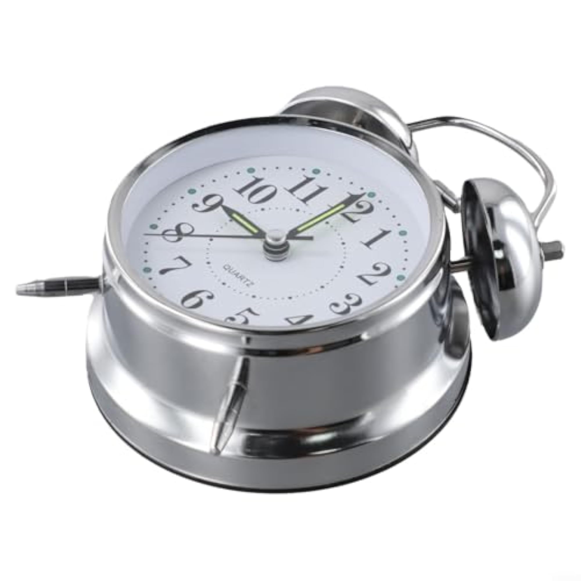 Double Bell Alarm Clock with Luminous Hands