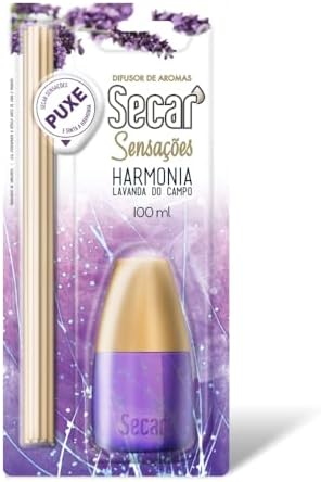 Difusor de Aromas Secar Sensações 5x100ml (Lavanda do Campo)