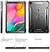 Poetic Revolution Case Designed for Galaxy Tab A 10.1 (2019 Model# SM-T510 T515), Full Body Heavy Duty Shockproof Protective Case with Kickstand and Built-in-Screen Protector, Black