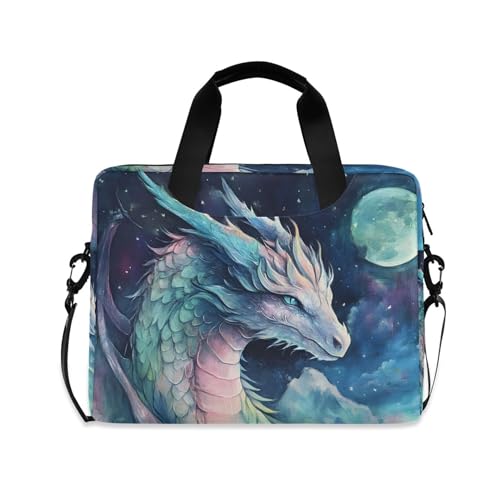 Maletín para laptop ALAZA Dragon Moon 13-15.6 pulgadas miniatura 1