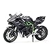 per Kawasaki Ninja H2R 1:12 Simulazione Statica Pressofusione Modello di Moto Giocattolo Decorazione Regalo di Festa Modellino di Moto in Scala pressofusa