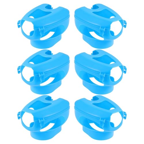 Toyvian Pigeon Accessories 6pcs Pigeon Fixers Holder Bird Feeding Holder Pigeon Injection Stand for Pige