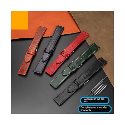 Bracelet cuir compatible Casio AE-1200Wh 1300 A168 boucle acier