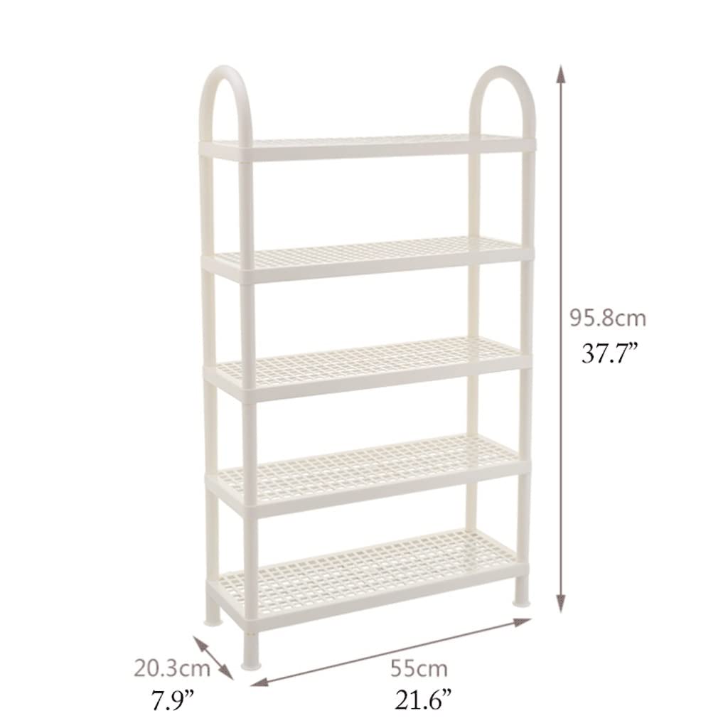 Scarpiera Scarpiera in plastica Scaffale per Scarpe salvaspazio, Spazio per Qualsiasi Calzatura, Scarpone, Scarpa da Ginnastica, ripiano Organizer per Organizer per l'ingresso
