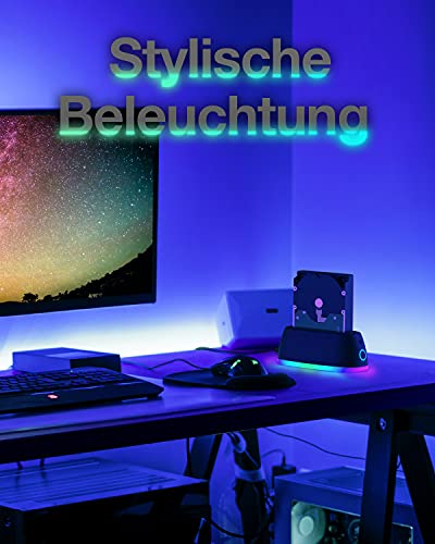 ICY BOX Gaming docking station for 1 bay SATA