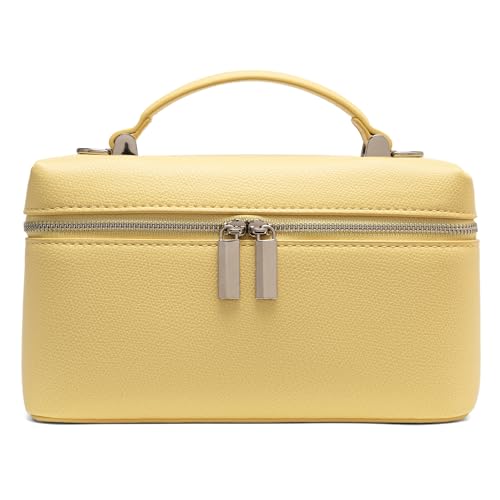 Image of Rejolly Crossbody Bag for Women Small Top-Handle Leather Pouch Purse Shoulder Handbag
