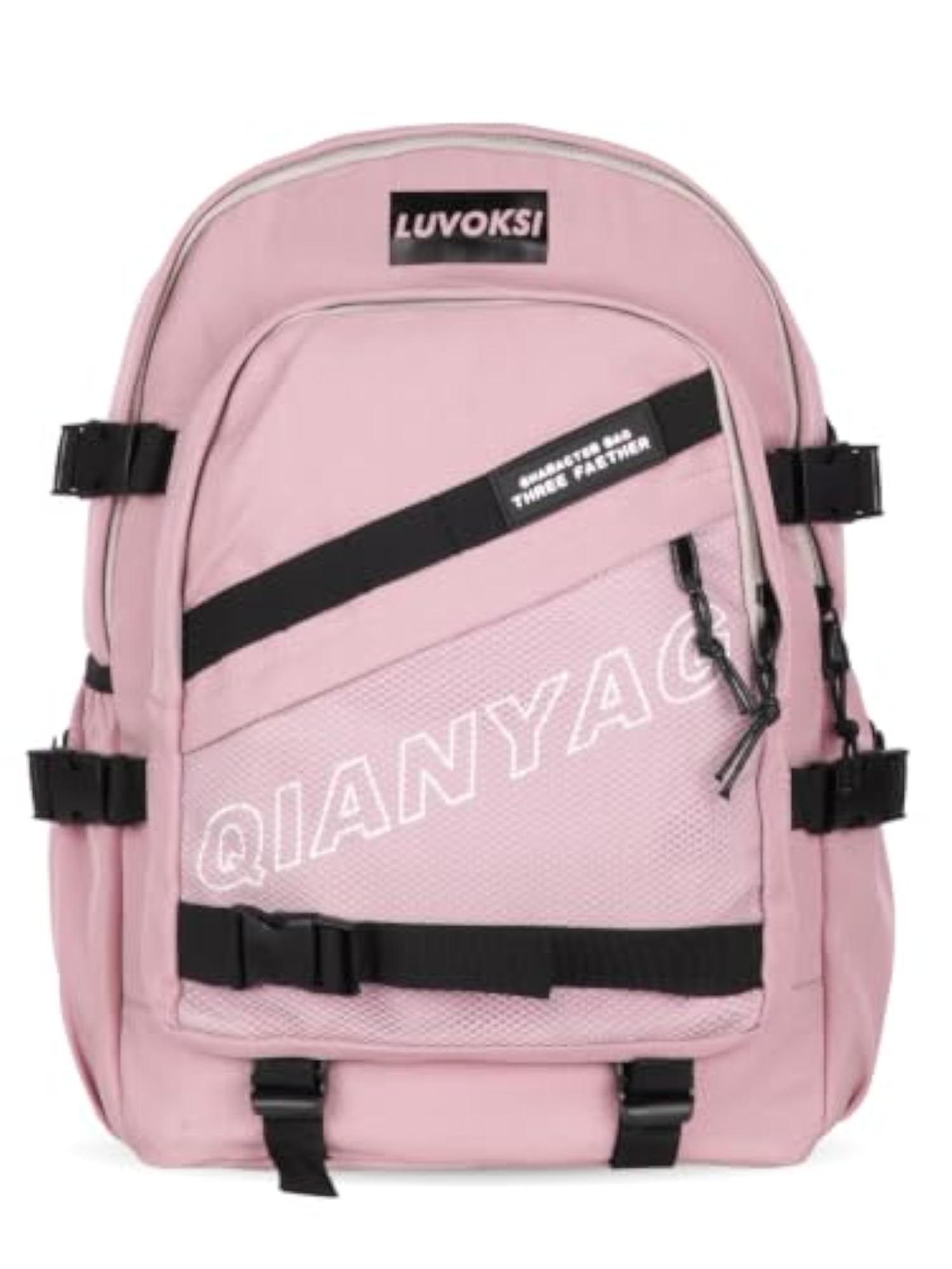 Casual Pink Backpack for Everyday Use