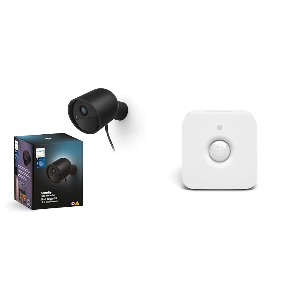 Caméra HD 1080P filaire Philips Hue Secure élimine les angles morts de votre cour