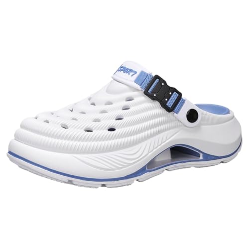 Zuecos para hombre y pantuflas de verano transpirables para playa y exterior