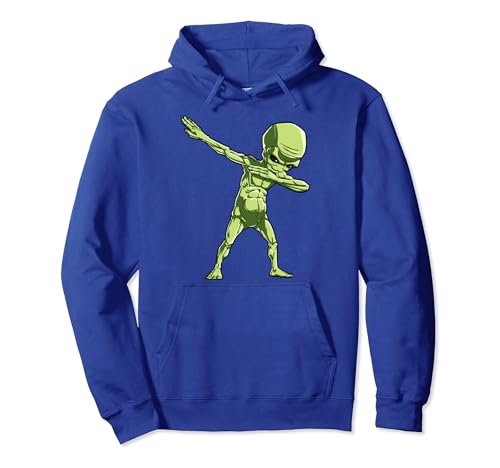 Dabbing Alien UFO Lovers Divertido Hip Hop Niños Niñas Dab Dance Sudadera con Capucha