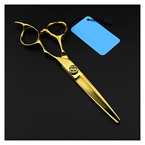 Nożyczki fryzjerskie 6 cali Salon Golden Flat Hairdressing Beauty Sparse Kit (kolor: przerzedzanie) (cięcie B)