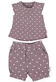 gymnastics shorts lilac lizard FÜR MÄDCHEN - Sterntaler Sommershorts Baby T-Shirt, praktisches Kleidungsset - auch ideal als Geschenk