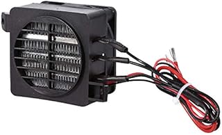 Space Heater Energy Saving PTC Car Fan Air Heater Constant Temperature Heating Heaters 100W 12V for Small Room Office and Home