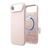 Immagine di elago Cover Magnetica in Silicone Liquido per iPhone Air (6,5'') – Compatibile con MagSafe, Antiurto, Sottile, Finitura Soft-Touch (Rosa Delicato)