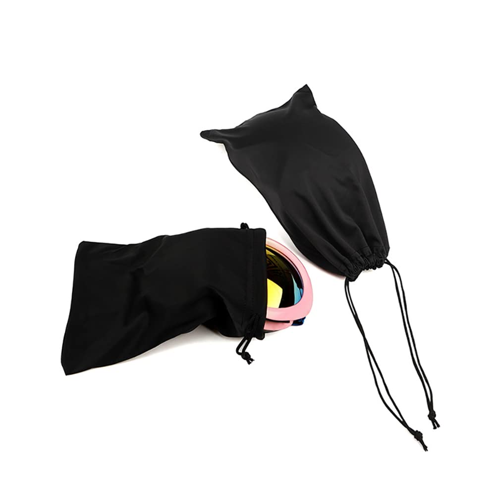4 Stück Brillentaschen, Skibrillenschutzbeutel, Mikrofaser, Sonnenbrillen-Tasche, Schutztasche, Schutztasche, Brillen-Aufbewahrungstasche, Brillen-Aufbewahrungstasche, Brillen-Beutel mit