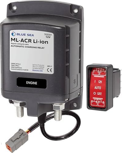 Blue Sea Systems ML-ACR ���`�E���C�I���w�r�[�f���[�e�B�[�����[�d�����[�A�o����ADeutsch DTM/�A���t�F�m�[��ATM�R�l�N�^�A500�A���y�A�A12V�A7620301�B