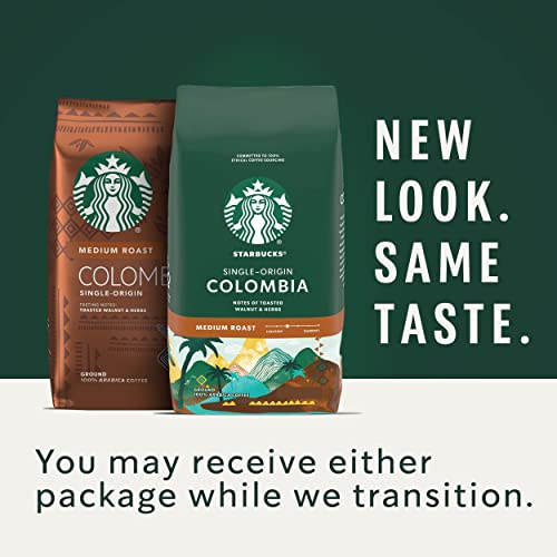 Starbucks Ground Coffeeâ€”Medium Roast Coffeeâ€”Colombiaâ€”100% Arabicaâ€”6 Bags (12 Oz Each) #TOP1