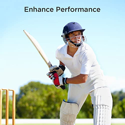 Sportaxis Cricket Batting Gloves For Batsman, Stylish Design, Comfortable Grip, Pvc Thumb Patch, And Breathable Mesh For Ventilation, For Adults #TOP5