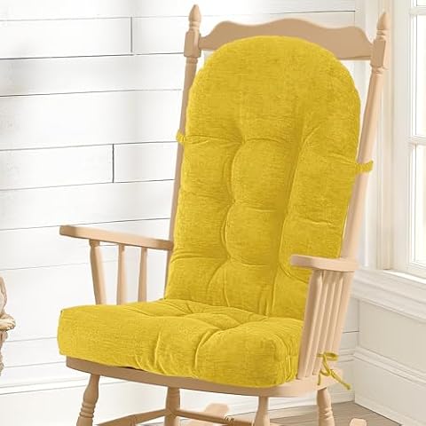 ROFIEJOX Rocking Chair Cushion Cover