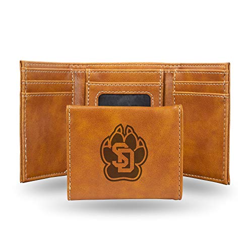 Image of Rico Industries NCAA Laser Engraved Trifold Laser Engraved Tri-Fold Wallet - Men's Accessory