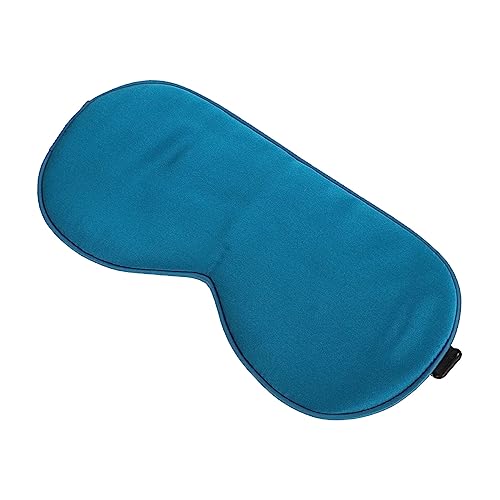 NOLITOY 目隠し 寝る 睡眠日よけパッチ 眠りの目 蒸し器 スリープシルク light eye mask スト 付きアイマスク スト 付きスリープマスク アイパッチ 桑の絹 Blue