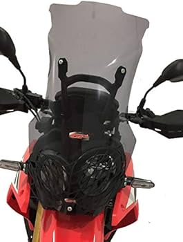 CRF250 RALLY スクリーン　スモークシールド Amazon | Inpreda フロントガラス ウィンドスクリーン 59cm スモーク
