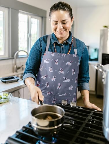 Zihuatailor wasserdichte Hundeschürze für Frauen Kochen, Hundepflege, Geschirrspülen - leichte Küche & Reinigung Schürze