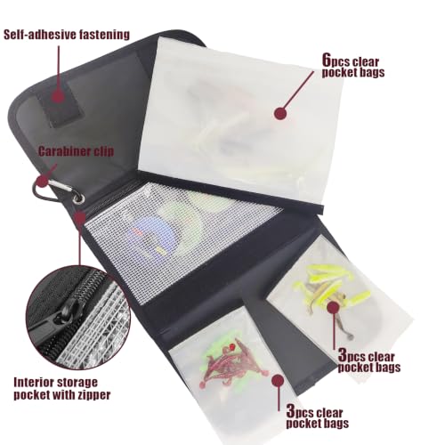 Aventik Sofá Lure Storage Binder Organizador de Cebo miniatura 4
