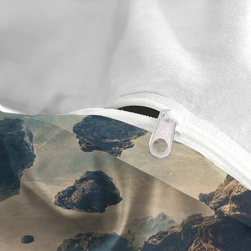 Parure de lit starry sky en microfibre supérieure avec fermeture éclair invisible - 5