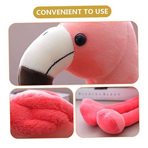 CIYODO Boneca Flamingo Travesseiro De Luxo Para Animais Decoração De Flamingos Pelúcia Para Dormir A