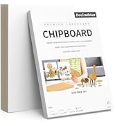 Heavy Duty Chipboard Sheets - 80pt Kraft Paper Board For Crafting & Book Binding