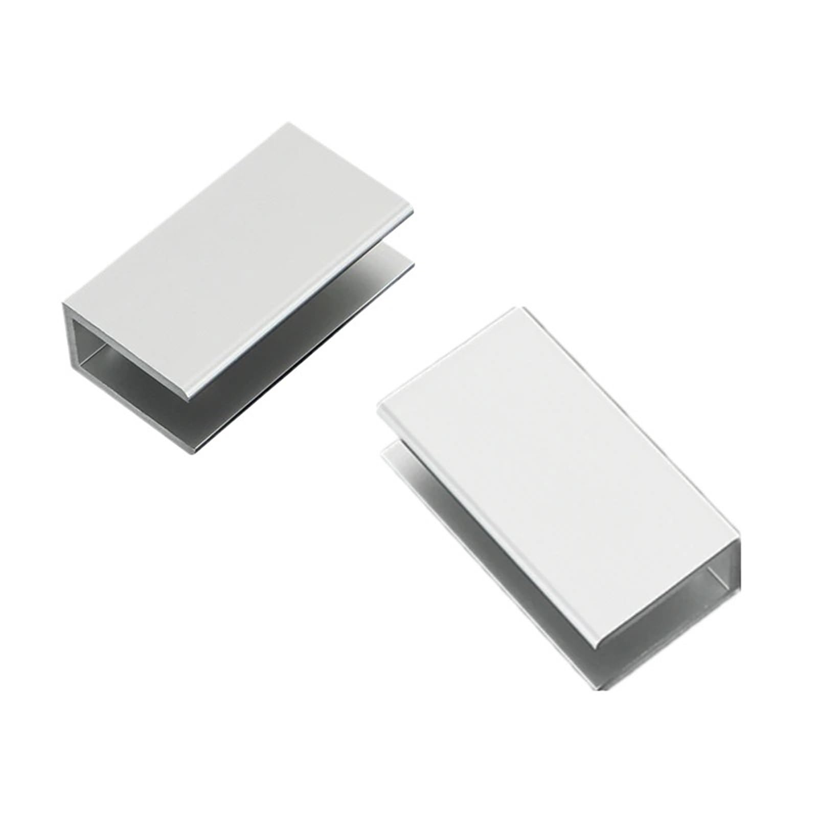 Glass Clamp Clip Square for 15-18mm Plated Brackets Bathroom Shelf Corner Bracket Furniture Hardware Glass Clamps