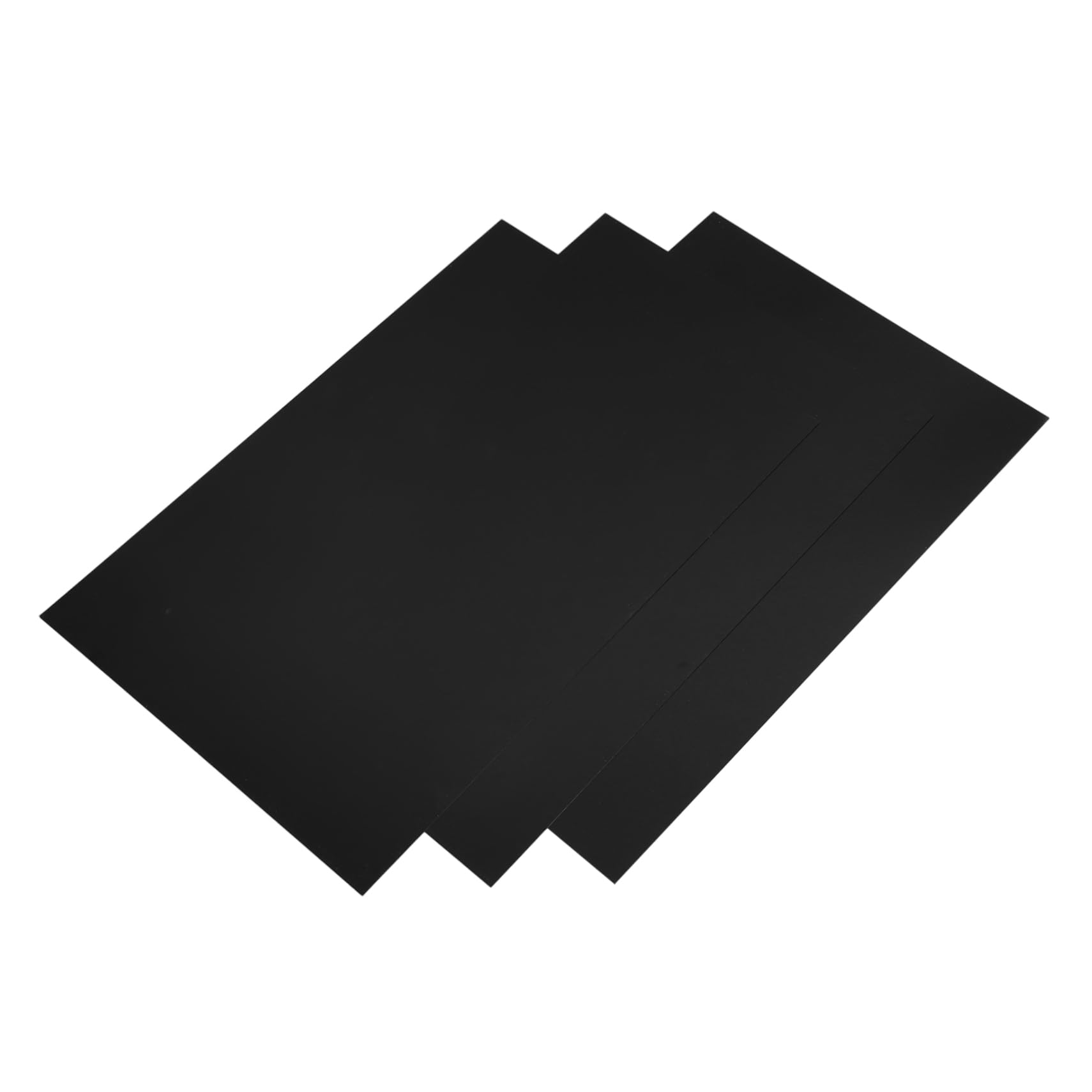 KICHOUSE 3pcs Anodized Aluminum Blanks Engraving Aluminum Blanks Smooth Edges Wear-Resistant Aluminum Sheets for Craft Projects Use