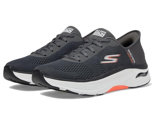 Skechers Mens Hands Free Slip-ins: Go Run Max Cushioning Arch Fit - Game