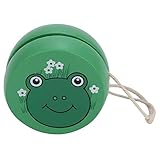 【REGALOS EXQUISITOS PARA NIÑOS】 El juguete yoyo de madera tiene una superficie lisa, no daña la piel de su hijo y tiene una apariencia exquisita. Es un juguete interesante para interiores o exteriores y puede usarse como un regalo exquisito para su hijo.