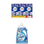 Pack Colon Limpialavadoras elimina malos olores, Megapack de 3 usos, 250 ml, + Calgon Gel - Antical para la lavadora, Anticorrosión, Elimina Olores y Suciedad, en formato gel, 45 dosis