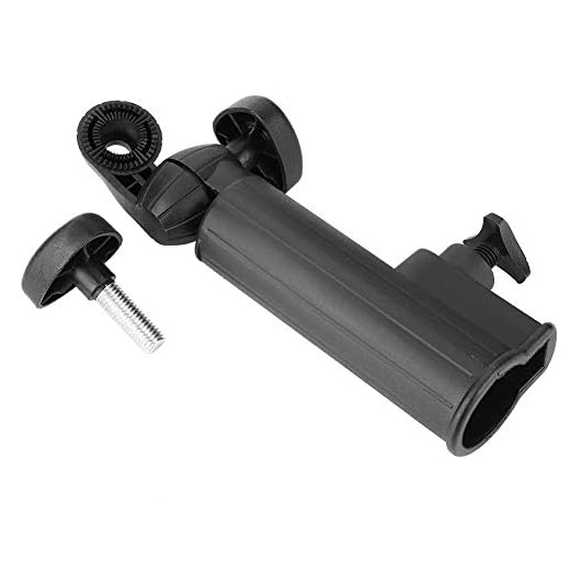 VGEBY1 Golfschirmhalter, Golf Push Trolley Regenschirmhalter Kunststoffständer ziehen Fahrradwagen Golf Zubehör