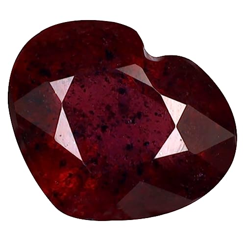 Grenat Rhodolite authentique de Tanzanie 1.30 ct pour remplacer une gemme
